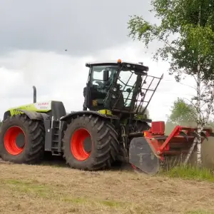 Agricultural machines of the German company.